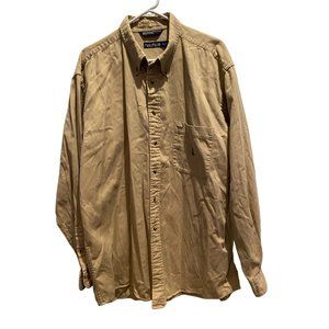 Nautica XL‎ Long Sleeve Shirt, 100% Heavy Cotton, Logo on shirt pocket, Oxford